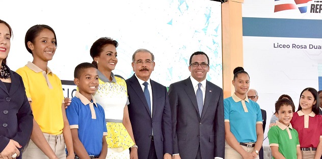  Presidente Danilo Medina apertura nuevo año escolar 2018-2019, junto al Ministro de Educación