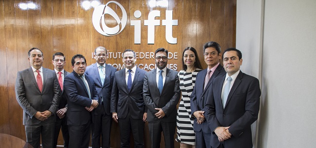  Presidente del Indotel, Luis Henry Molina, sostiene reuniones de trabajo en el pleno del IFT de México