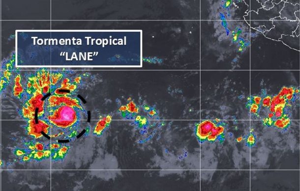  Meteorólogos pronostican tormenta tropical Lane podría convertirse en Huracán el fin de semana y amenazar las costas mexicanas