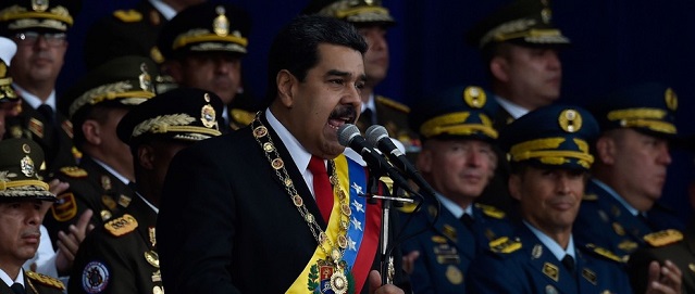  Nicolás Maduro asegura ex presidente de Colombia Juan Manuel Santos está detrás del atentado con drones explosivos