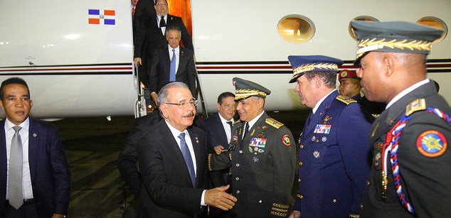  Presidente Danilo Medina regresa de Colombia, tras ceremonia de transmisión de mando presidencial de Iván Duque