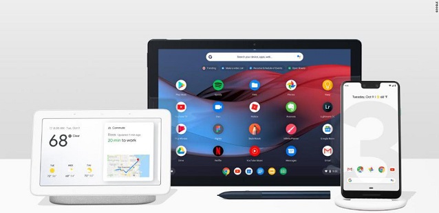  Google presenta los nuevos dispositivos Pixel 3, Home Hub y la tablet Pixel Slate