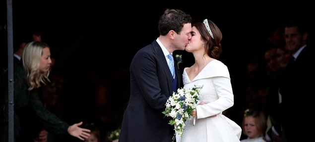  Emotiva boda real de la princesa Eugenie, nieta de la reina Isabel II, y Jack Brooksbank