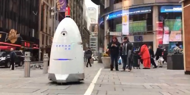  Robots para reforzar la vigilancia de los neoyorquinos les preocupa
