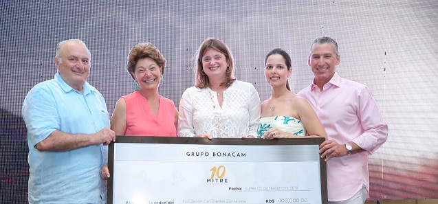  10mo Torneo de Golf Mitre, que será realizado en La Cana y Hacienda de Punta Cana Resort & Club, selecciona a la Fundación Caminantes por la Vida, como beneficiaria de sus recaudaciones