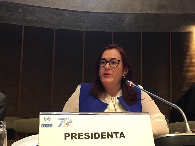  Ministra de la Mujer presenta en Chile informe sobre la puesta en marcha de la estrategia de Montevideo
