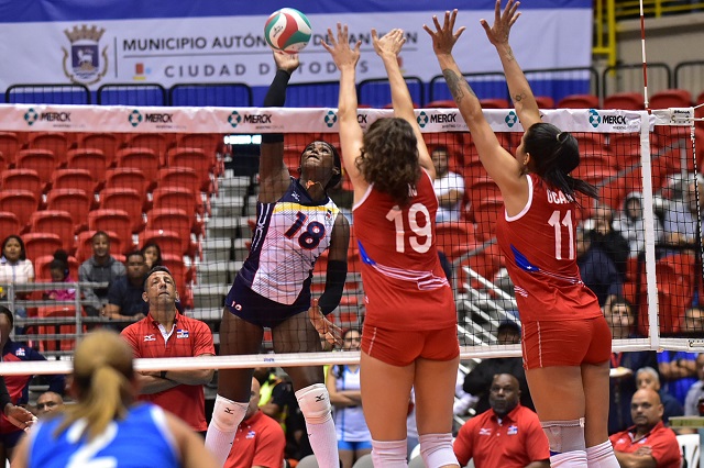  RD conquista Primera Serie del Caribe de Voleibol al vencer anoche 3-0 a Puerto Rico en el Clemente