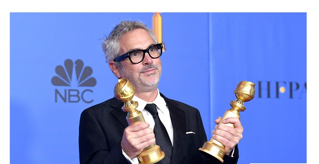  Alfonso Cuarón gana con dos estatuillas mejor director y película con Roma en la 76 edición de los Golden Globes; Entérese de todos los ganadores