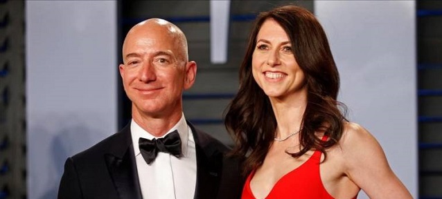  El hombre más rico del mundo y dueño de Amazon Jeff Bezos, anuncia su separación tras 25 años de matrimonio con su mujer Mackenzie
