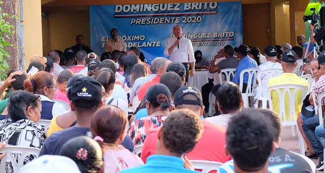  Domínguez Brito promete un nuevo renacer para Puerto Plata