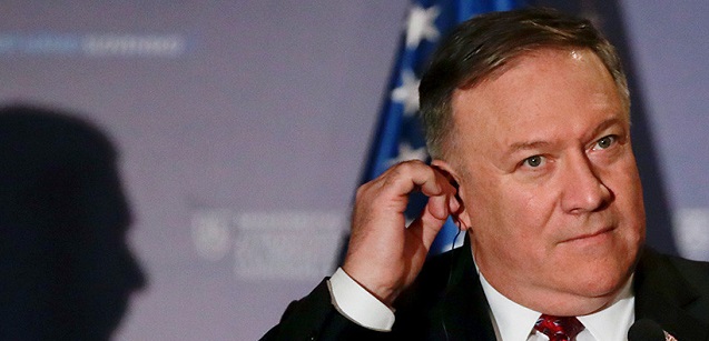  Secretario de Estado Mike Pompeo asegura que EE.UU. «tomará medidas» en apoyo a la democracia de Venezuela