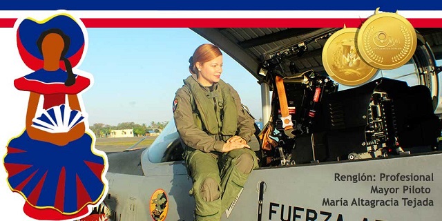  Estos son los perfiles de las 14 mujeres que recibieron Medalla al Mérito, se destaca primera dominicana en pilotar avión de combate