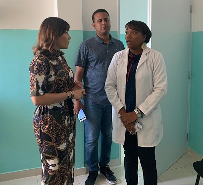  Directora SRSM visita centros de salud de la Ciudad Juan Bosch