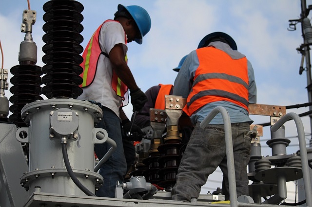  EDENORTE informa labor de mantenimiento en subestación de Bonao