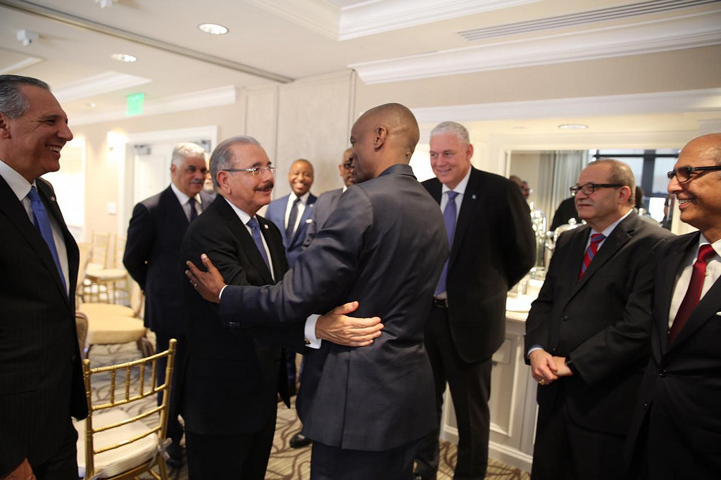  Previo a encuentro con Donald Trump, Danilo Medina se reunió con presidente de Haití y primeros ministros de Bahamas, Jamaica y Santa Lucía