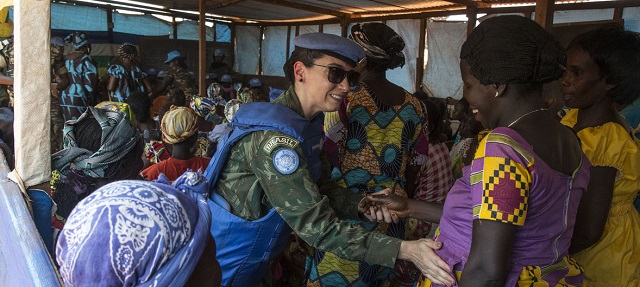  Marcia Andrade Braga: la militar que da voz a las mujeres de la República Centroafricana *Video