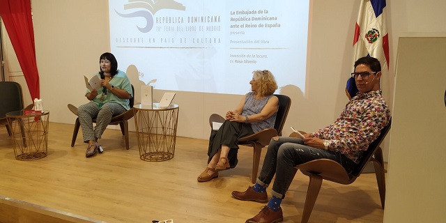  Presentan antología de poesía y muestrario de cuentos de Plinio Chahín, Rosa Silverio y José Rafael Lantigua en la Feria del Libro de Madrid 2019