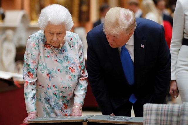 Visita oficial de Trump a Inglaterra