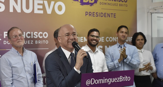  Francisco Domínguez Brito expresa agradecimiento a pequeñas y medianas empresas del país que expresaron el respaldo a su candidatura