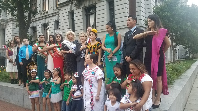  Mexicanos conmemoran 209 aniversario de su independencia en Newark