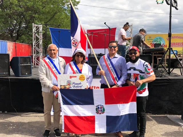  Celebran 6ta versión Desfile Dominicano en Montreal