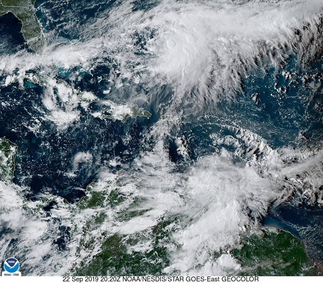  La tormenta tropical Karen mantiene sus vientos en 40 mph y su ruta a Puerto Rico