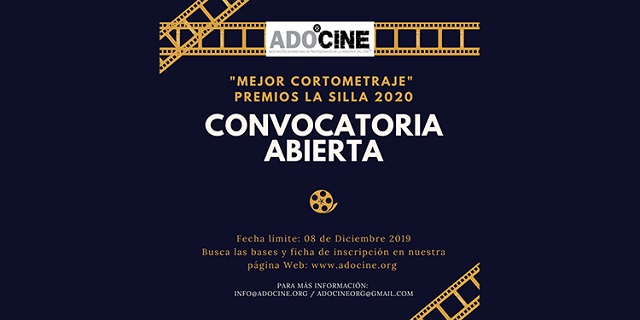  ADOCINE abre convocatoria a cortometrajes para participar en la 7.ª entrega de Premios La Silla 2020