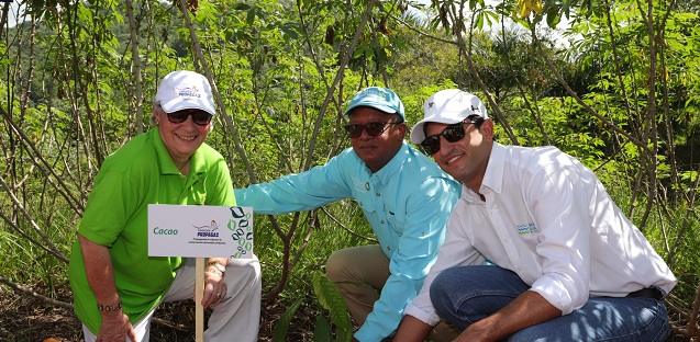  Empresas del sector privado inician agroforestación en las comunidades de La Cuaba y El Limón en el marco de restauración de la microcuenca del Higuero