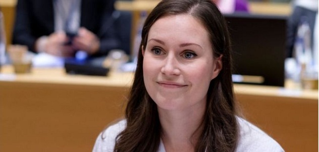  A sus 34 años, Sanna Marin se convirtió en la primera ministra más joven en la historia de Finlandia