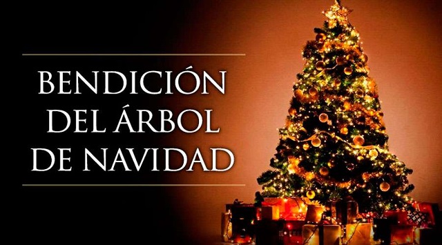  Llegó diciembre! Bendición del árbol de Navidad