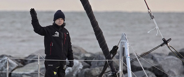  Viento en popa y comidas prenavideñas: las últimas horas de Greta Thunberg antes de pisar tierra