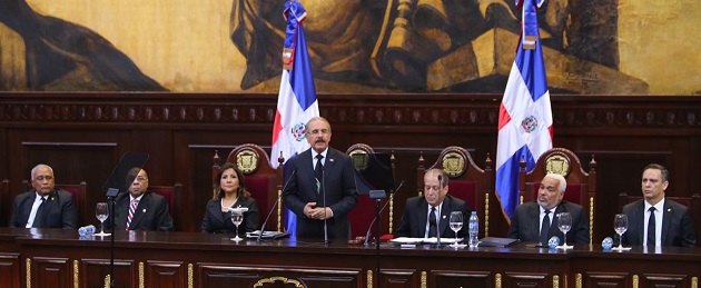  Todo aquí! Las 59 páginas, dos horas y un minuto de video del Discurso de Rendición de Cuentas del Presidente Danilo Medina ante la Asamblea Nacional