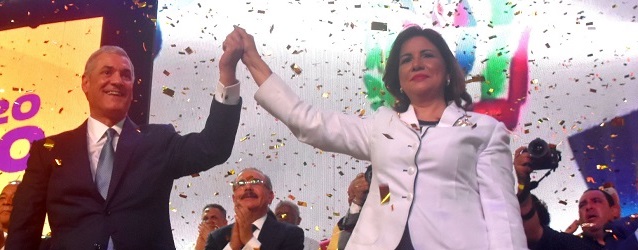  Eslogan del PLD: ¡Con Gonzalo y Margarita la victoria es segurita! 