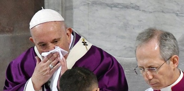  El Papa no asistirá a los Ejercicios Espirituales debido a su resfriado