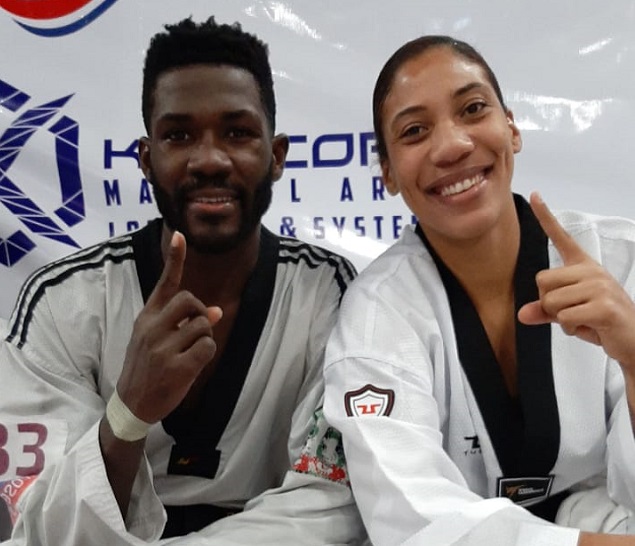   Los atletas de taekwondo Katherine Rodríguez y Bernardo Pie clasificaron a los Juegos Olímpicos de Tokio