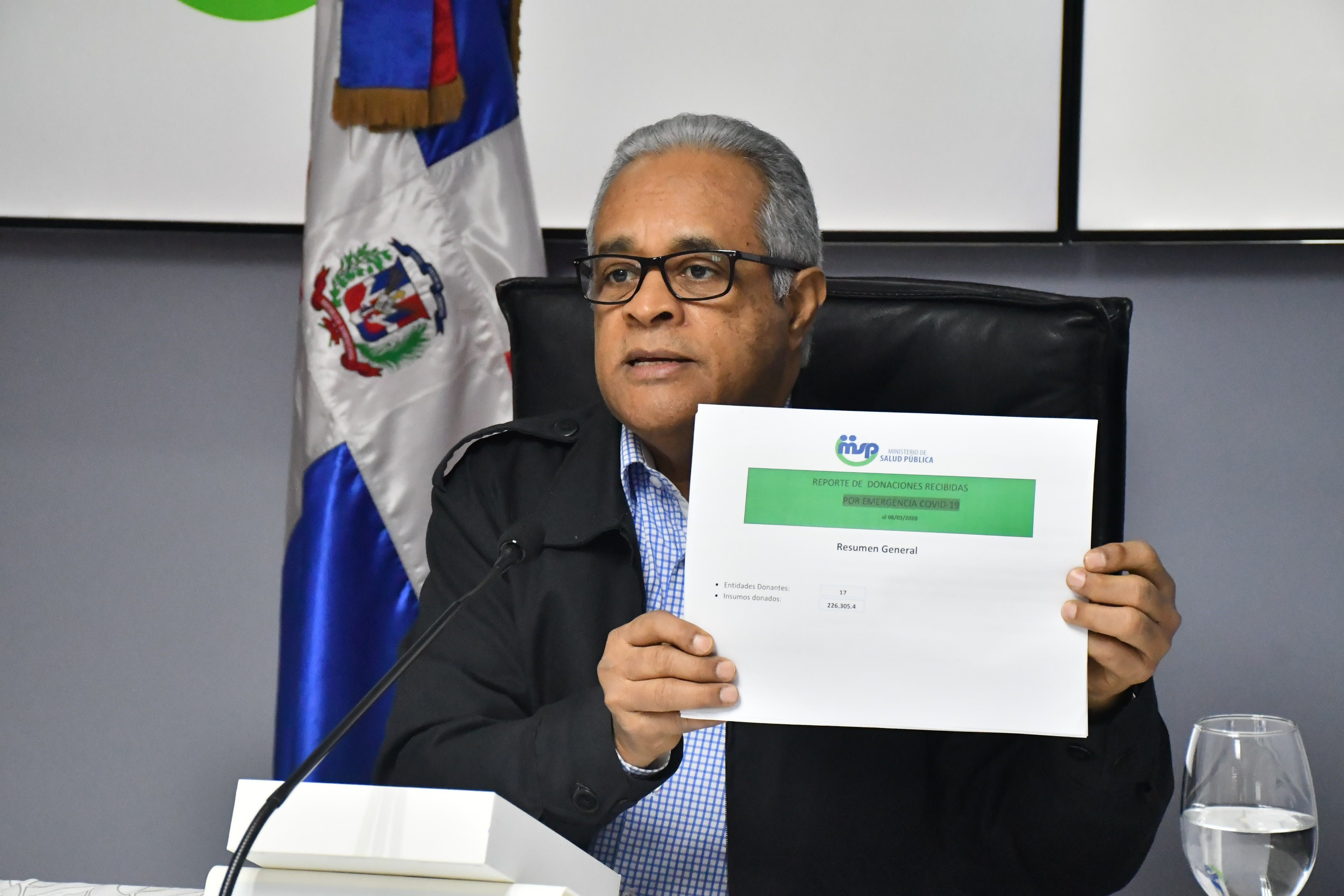  República Dominicana registra 118 fallecidos por coronavirus, 238 nuevos casos positivos para un total de 2,349 contagiados, 4,802 descartados y 80 personas recuperadas