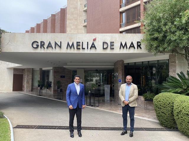  Collado se reúne en España con cadenas hoteleras; Abinader participa en diálogo con Grupo Meliá