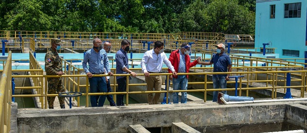  CAASD produce 405 millones de galones de agua potable diarios mientras vigila tormenta tropical Laura