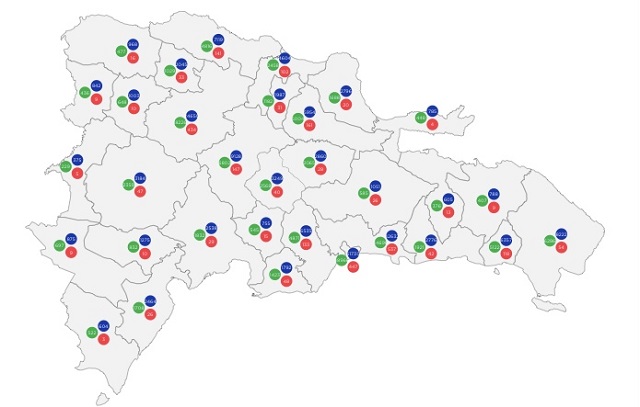  COVID-19 en República Dominicana: 28 fallecimientos y detectan 1,671 nuevos casos positivos