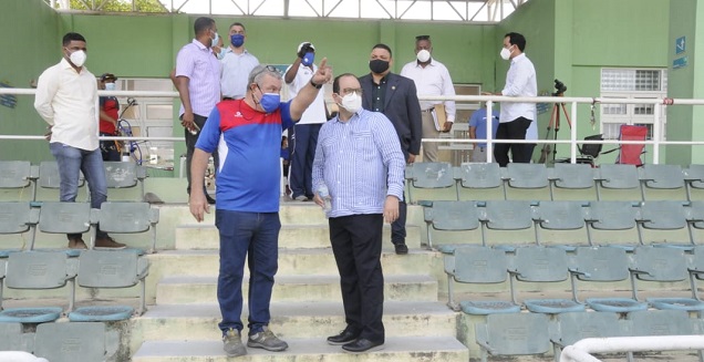  Miderec supervisa controles sanitarios contra el COVID-19 en Parque del Este   