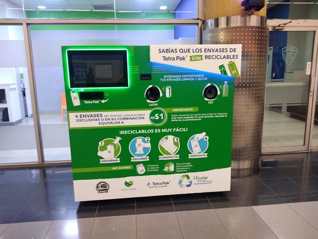  Máquinas recicladoras del Metro de Santo Domingo han recolectado más de 195 mil envases