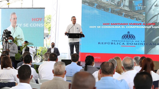  Discurso del presidente Abinader en el inicio de la construcción del teleférico de Santiago