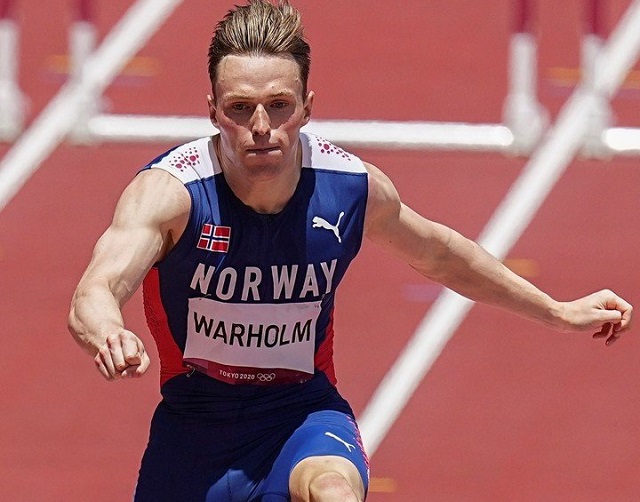  Campeón mundial de atletismo Karsten Warholm promocionará los productos del mar de Noruega