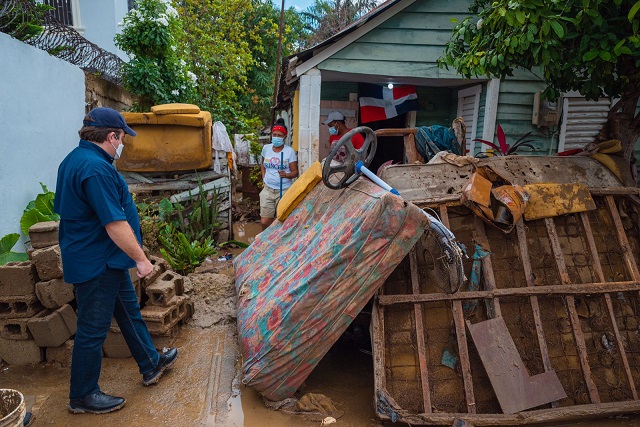  Gobierno dominicano ejecuta acciones rápidas en apoyo a familias afectadas por lluvias en Monte Cristi