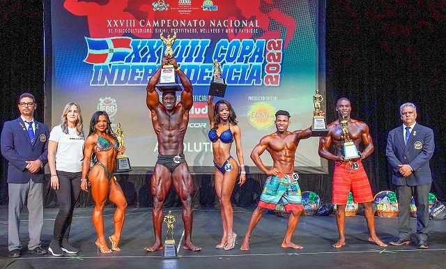  Williado Gedeón gana dos premios absolutos XXVIII Copa Independencia de fisiculturismo y fitness