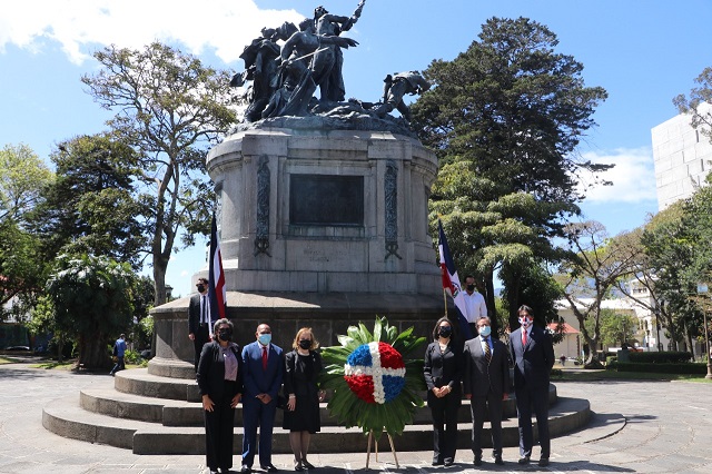  Embajada Dominicana en Costa Rica conmemora el 178 aniversario de la Independencia Nacional