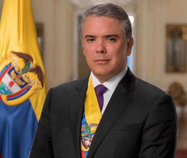  Presidente de Colombia, Iván Duque Márquez, viene al país este jueves