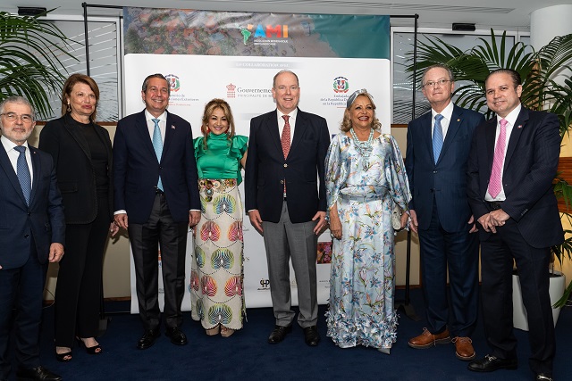 S.A.S Príncipe Alberto II de Mónaco participa en gala gastronómica dominicana