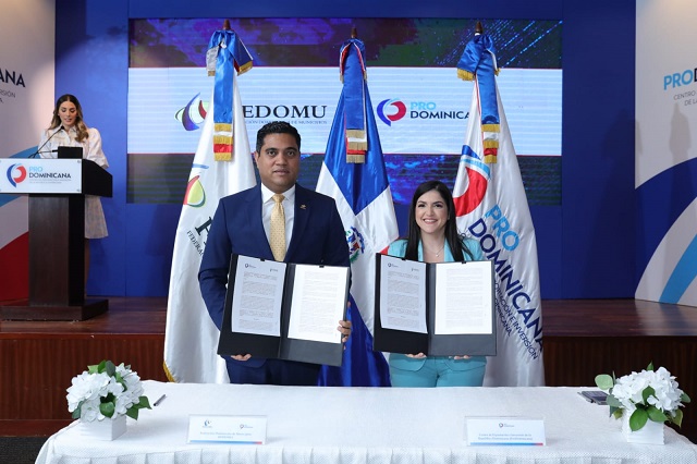  ProDominicana y Fedomu acuerdan impulsar inversiones en municipios   