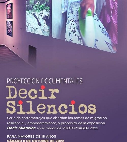  Proyección de cortometrajes: Decir Silencios  